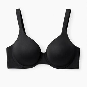 SKIMS Black Smooth T-Shirt Bra 32DDD NWT Adjustable Strap